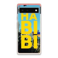 Habibi Majorelle : Google Pixel 6 Transparant Hoesje