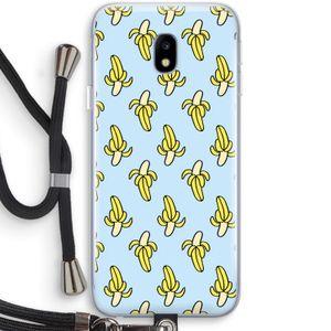 Bananas: Samsung Galaxy J3 (2017) Transparant Hoesje met koord