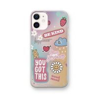 Positivity: iPhone 12 Transparant Hoesje