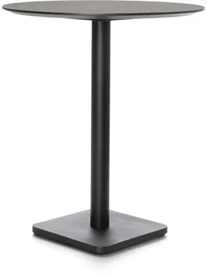 Bartafel Brest 80Ø | Stone Anthracite - 2 kleuren