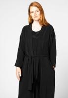 Yoek Vest-jasje cupro | Zwart | Maat 46/48