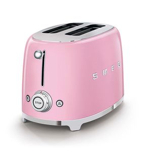 Smeg TSF01PKEU broodrooster 6 2 snede(n) 950 W Roze