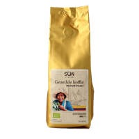 Gezeilde koffiebonen medium roast bio 250 Gram