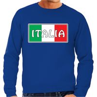 Italie / Italia landen sweater blauw heren - thumbnail