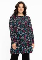 Yoek Tuniek wide bottom | Zwart | Maat 50/52