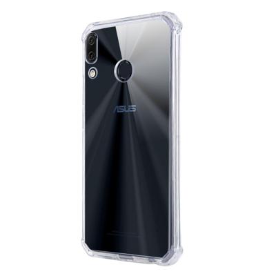 Krasbestendig TPU + acryl beschermende case voor ASUS Zenfone5 ZE620KL/Zenfone5Z ZS620KL (transparant)