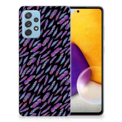 Samsung Galaxy A72 | TPU bumper | Feathers Color Samsung Galaxy A72 | TPU bumper | Feathers Color