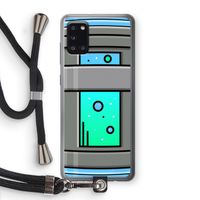 Chug Bottle: Samsung Galaxy A31 Transparant Hoesje met koord