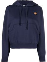 Kenzo hoodie à patch Tiger - Bleu