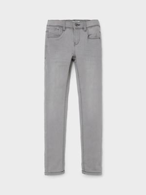 Name it winter jeans broek meisjes - medium grijs - skinny fit - NkfPolly