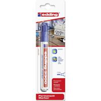 Edding edding 3300 4-3300003 Permanent marker Blauw Watervast: Ja