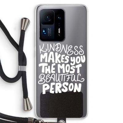The prettiest: Xiaomi Mi Mix 4 Transparant Hoesje met koord