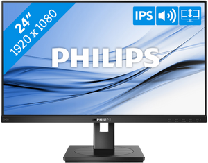 Philips 242B1G/00 LED display 60,5 cm (23.8") 1920 x 1080 Pixels Full HD Zwart
