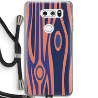 Bast A: LG V30 Transparant Hoesje met koord
