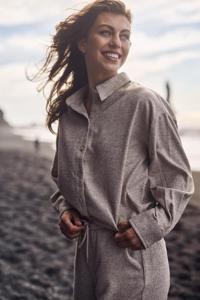 Nukus Lara Blouse Strass | Sand