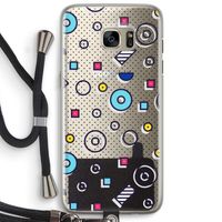8-bit N°9: Samsung Galaxy S7 Edge Transparant Hoesje met koord