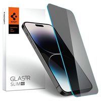 Spigen Glas.tR Slim Privacy iPhone 14 Pro Max Glazen Screenprotector - thumbnail