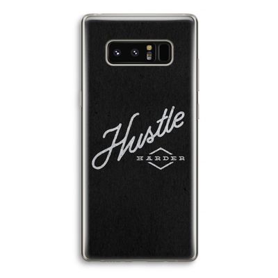 Hustle: Samsung Galaxy Note 8 Transparant Hoesje