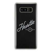 Hustle: Samsung Galaxy Note 8 Transparant Hoesje
