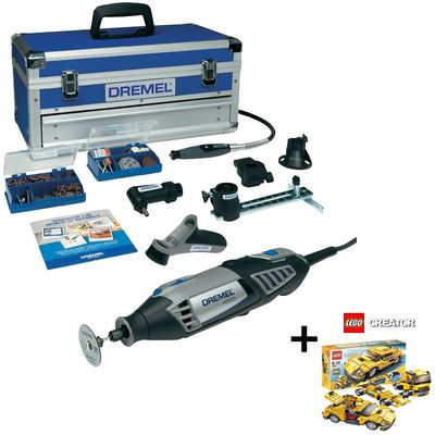 Dremel Multitool 4000 Platinum + 120 accessoires & Luxe opbergkoffer