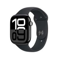 Apple Watch Series 10 GPS + Cellular 46mm Aluminium Case met Sport Band - S/M Smartwatch Zwart Apple Watch Series 10 GPS + Cellular 46mm Aluminium Case met Sport Band - S/M Smartwatch Zwart