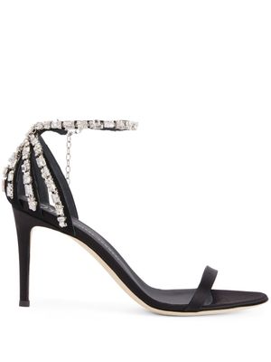 Giuseppe Zanotti sandales Adele 85 mm - Noir