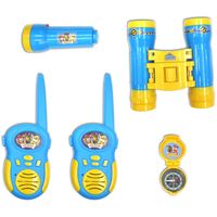 Speelgoed Paw Patrol ontdekking/avontuur set voor kinderen walkie talkies/kompas/zaklamp/verrekijker