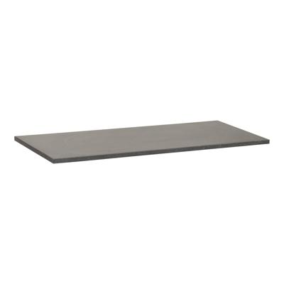 Brauer Vulcanic Topblad - 100 cm - Natuursteen Basalt Antraciet