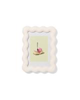 HEMA Fotolijst 10x15cm hout golf (wit)
