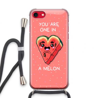 One In A Melon: iPhone SE 2020 Transparant Hoesje met koord