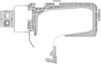 Bosch Accessoires PRO EPH-40 Kunststof verzamelclip voor electra PRO EPH-40 | 50 stuks - 1600A032GE