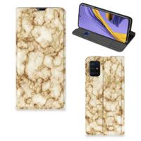 Samsung Galaxy A51 | Standcase | Marmer Goud