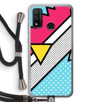 Pop Art #3: Huawei P Smart (2020) Transparant Hoesje met koord