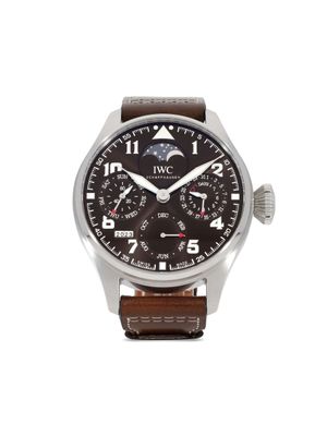 IWC Schaffhausen montre Big Pilot Perpetual Calendar Edition 'Antoine De Saint-Exupéry' 46 mm pre-owned (2016) - Marron