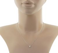 TFT Collier Witgoud Diamant 0.05ct H SI 1,0 mm x 41-43-45 cm