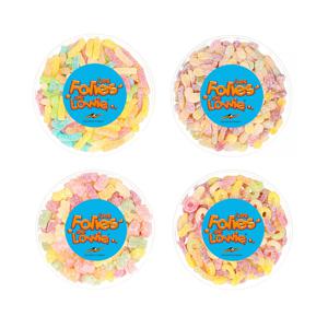 Les Folies de Lowie cadeau 'Crazy sour mix' 4 soorten 2650g