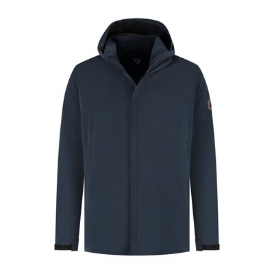 Travelin' Men - Waterproof jack - Marine - Maat XXL