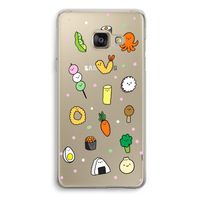 Happy bento friends: Samsung Galaxy A3 (2016) Transparant Hoesje