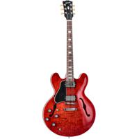 Gibson Original Collection ES-335 Figured LH 60s Cherry linkshandige semi-akoestische gitaar met koffer