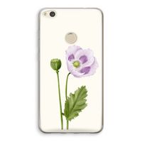 Purple poppy: Huawei Ascend P8 Lite (2017) Transparant Hoesje Purple poppy: Huawei Ascend P8 Lite (2017) Transparant Hoesje