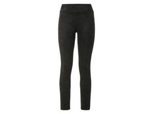 esmara Dames jegging in suèdelook (42, Zwart)