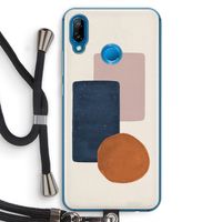 Geo #3: Huawei P20 Lite Transparant Hoesje met koord