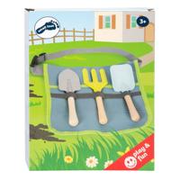 Small Foot - schoudertas met tuingereedschap, 4dlg. Small Foot - schoudertas met tuingereedschap, 4dlg.