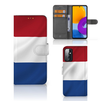 Samsung Galaxy M52 Bookstyle Case Nederlandse Vlag - thumbnail