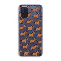 Pony: Samsung Galaxy A03s Transparant Hoesje
