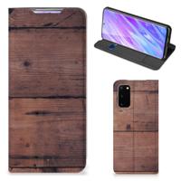 Samsung Galaxy S20 Book | Wallet Case | Old Wood