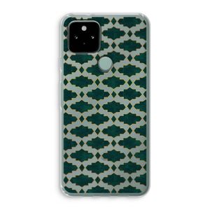 Moroccan tiles: Google Pixel 5 Transparant Hoesje