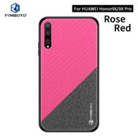 PINWUYO Honors-serie schokbestendige PC + TPU beschermende case voor Huawei Honor 9X/Honor 9X Pro (rood)