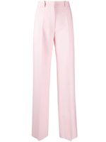 Valentino Garavani pantalon de tailleur à taille haute - Rose - thumbnail