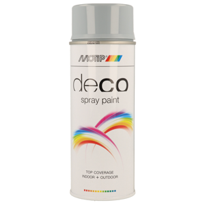 MOTIP Deco Lak | Hoogglans | RAL 7001 | 400ml - 01689